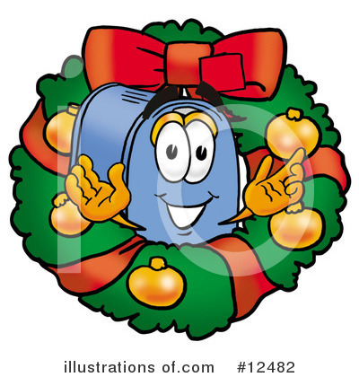 Royalty-Free (RF) Mailbox Character Clipart Illustration by Mascot Junction - Stock Sample #12482