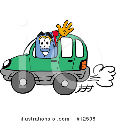 Royalty-Free (RF) Mailbox Character Clipart Illustration by Mascot Junction - Stock Sample #12508