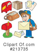 Mailman Clipart #213735 by visekart