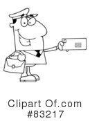 Mailman Clipart #83217 by Hit Toon