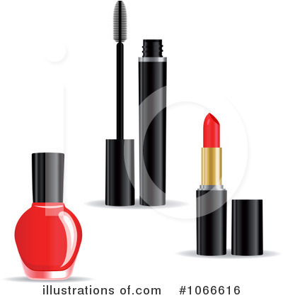 Royalty-Free (RF) Makeup Clipart Illustration by Vector Tradition SM - Stock Sample #1066616