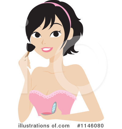 Royalty-Free (RF) Makeup Clipart Illustration by Rosie Piter - Stock Sample #1146080