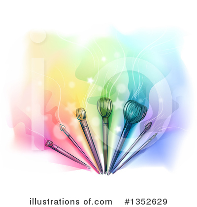Brush Clipart #1352629 by BNP Design Studio