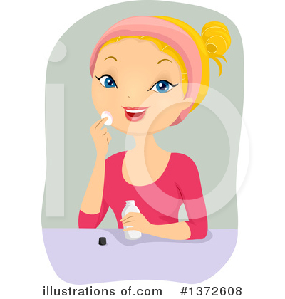Royalty-Free (RF) Makeup Clipart Illustration by BNP Design Studio - Stock Sample #1372608