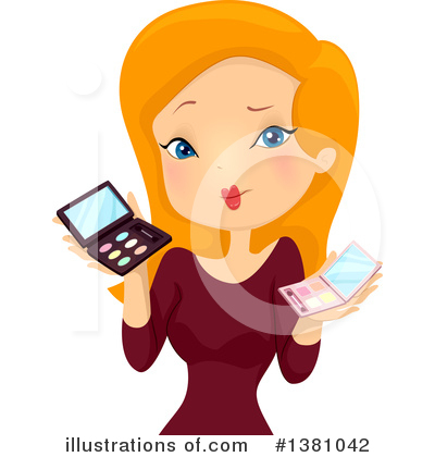 Royalty-Free (RF) Makeup Clipart Illustration by BNP Design Studio - Stock Sample #1381042
