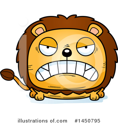 Royalty-Free (RF) Male Lion Clipart Illustration by Cory Thoman - Stock Sample #1450795