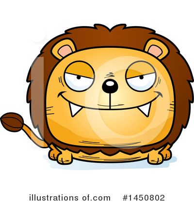 Royalty-Free (RF) Male Lion Clipart Illustration by Cory Thoman - Stock Sample #1450802