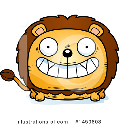 Royalty-Free (RF) Male Lion Clipart Illustration by Cory Thoman - Stock Sample #1450803