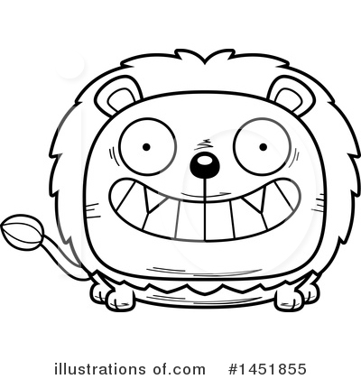 Royalty-Free (RF) Male Lion Clipart Illustration by Cory Thoman - Stock Sample #1451855