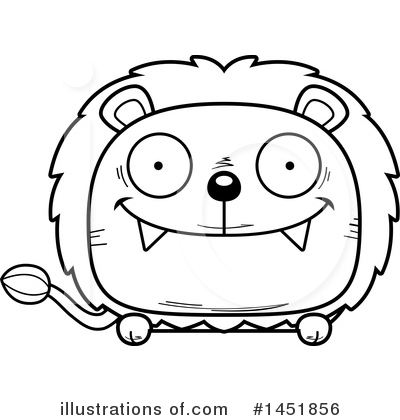 Royalty-Free (RF) Male Lion Clipart Illustration by Cory Thoman - Stock Sample #1451856