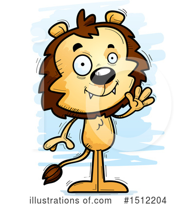 Royalty-Free (RF) Male Lion Clipart Illustration by Cory Thoman - Stock Sample #1512204