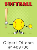Male Softball Clipart #1409736 by Hit Toon