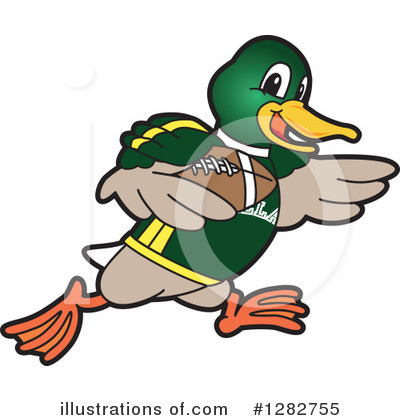 Royalty-Free (RF) Mallard Duck Clipart Illustration by Mascot Junction - Stock Sample #1282755