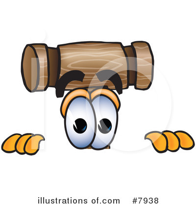 Royalty-Free (RF) Mallet Clipart Illustration by Mascot Junction - Stock Sample #7938