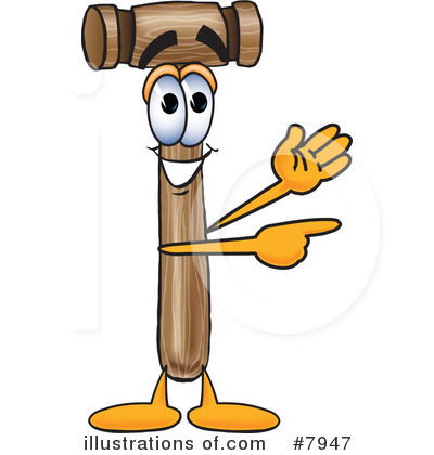 Royalty-Free (RF) Mallet Clipart Illustration by Mascot Junction - Stock Sample #7947