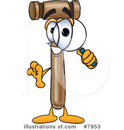 Royalty-Free (RF) Mallet Clipart Illustration by Mascot Junction - Stock Sample #7953