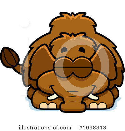 Royalty-Free (RF) Mammoth Clipart Illustration by Cory Thoman - Stock Sample #1098318