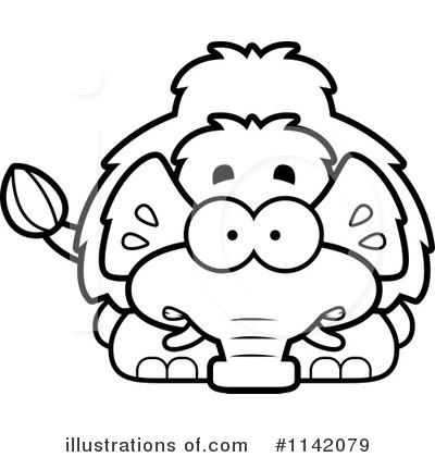 Royalty-Free (RF) Mammoth Clipart Illustration by Cory Thoman - Stock Sample #1142079
