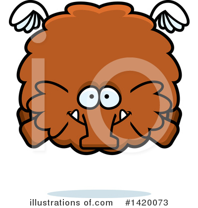 Mammoth Clipart #1420073 by Cory Thoman