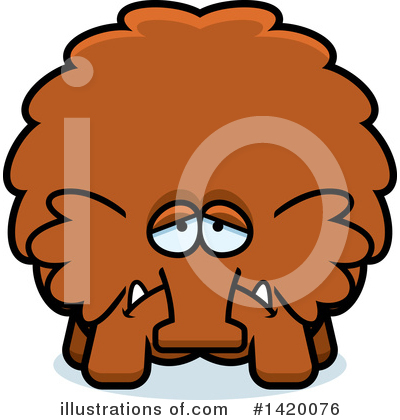 Royalty-Free (RF) Mammoth Clipart Illustration by Cory Thoman - Stock Sample #1420076