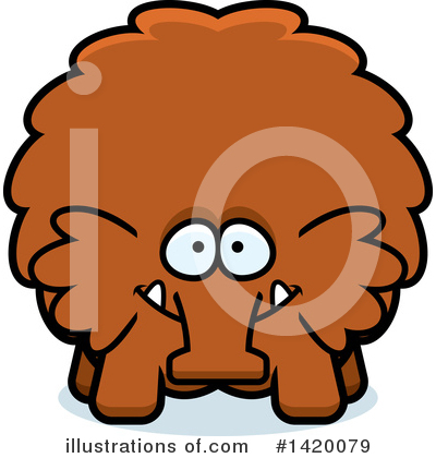 Royalty-Free (RF) Mammoth Clipart Illustration by Cory Thoman - Stock Sample #1420079