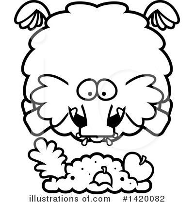 Mammoth Clipart #1420082 by Cory Thoman