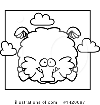 Mammoth Clipart #1420087 by Cory Thoman