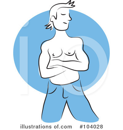 Royalty-Free (RF) Man Clipart Illustration by Prawny - Stock Sample #104028