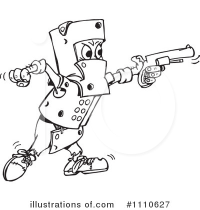 Royalty-Free (RF) Man Clipart Illustration by Dennis Holmes Designs - Stock Sample #1110627