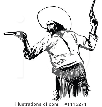 Royalty-Free (RF) Man Clipart Illustration by Prawny Vintage - Stock Sample #1115271