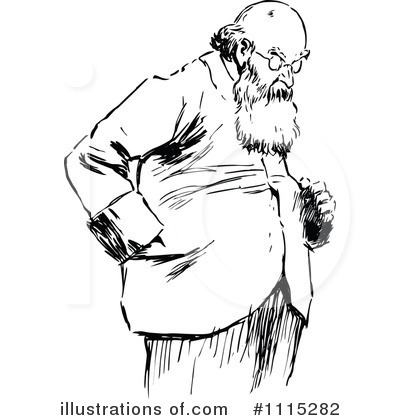 Royalty-Free (RF) Man Clipart Illustration by Prawny Vintage - Stock Sample #1115282
