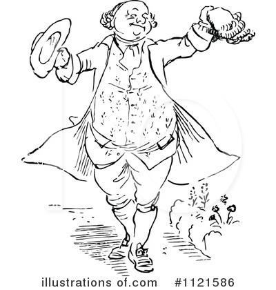 Royalty-Free (RF) Man Clipart Illustration by Prawny Vintage - Stock Sample #1121586