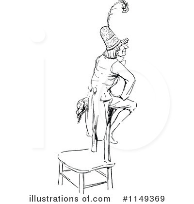 Royalty-Free (RF) Man Clipart Illustration by Prawny Vintage - Stock Sample #1149369