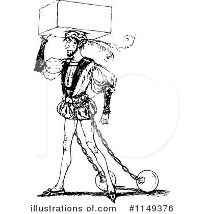 Royalty-Free (RF) Man Clipart Illustration by Prawny Vintage - Stock Sample #1149376