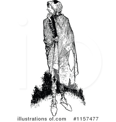 Royalty-Free (RF) Man Clipart Illustration by Prawny Vintage - Stock Sample #1157477