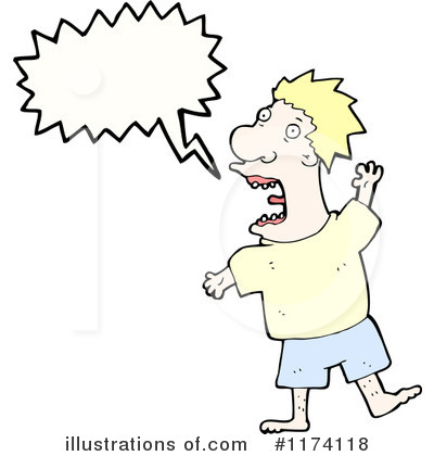 Yelling Clipart #1174118 by lineartestpilot