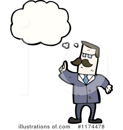 Royalty-Free (RF) Man Clipart Illustration by lineartestpilot - Stock Sample #1174478