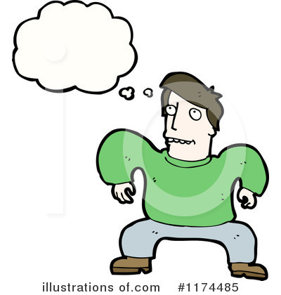 Royalty-Free (RF) Man Clipart Illustration by lineartestpilot - Stock Sample #1174485