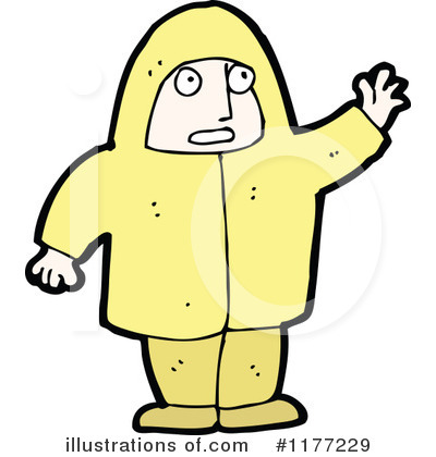 Raincoat Clipart #1177229 by lineartestpilot