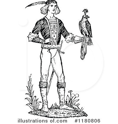 Royalty-Free (RF) Man Clipart Illustration by Prawny Vintage - Stock Sample #1180806