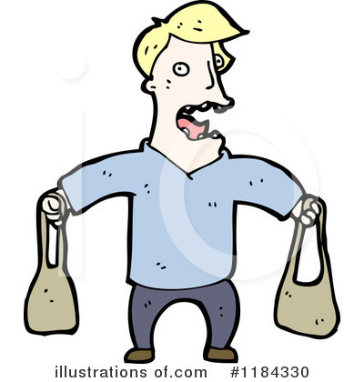 Royalty-Free (RF) Man Clipart Illustration by lineartestpilot - Stock Sample #1184330