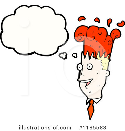 Burning Brain Clipart #1185588 by lineartestpilot