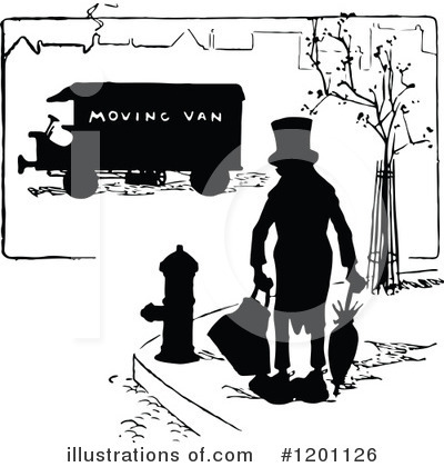 Moving Van Clipart #1201126 by Prawny Vintage