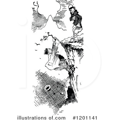 Royalty-Free (RF) Man Clipart Illustration by Prawny Vintage - Stock Sample #1201141