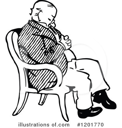 Royalty-Free (RF) Man Clipart Illustration by Prawny Vintage - Stock Sample #1201770