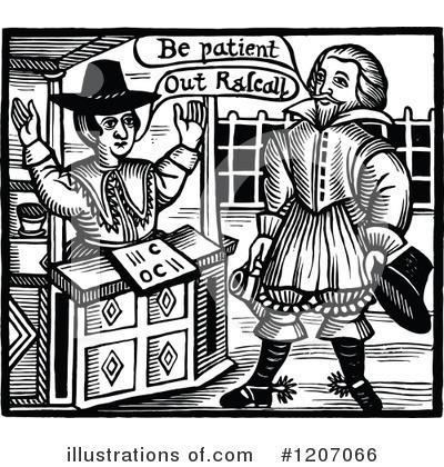 Royalty-Free (RF) Man Clipart Illustration by Prawny Vintage - Stock Sample #1207066