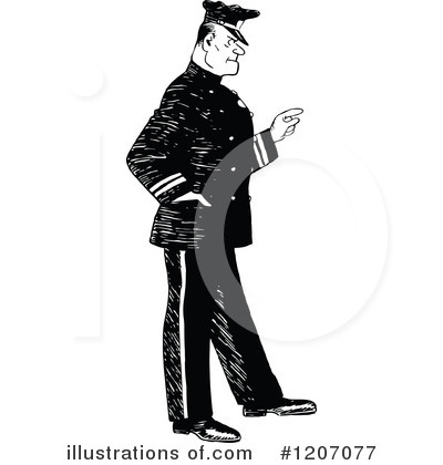 Royalty-Free (RF) Man Clipart Illustration by Prawny Vintage - Stock Sample #1207077