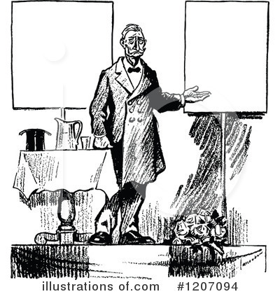 Royalty-Free (RF) Man Clipart Illustration by Prawny Vintage - Stock Sample #1207094