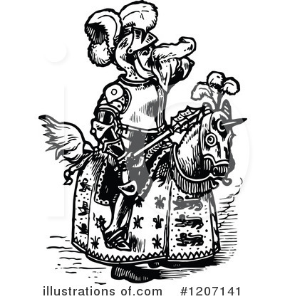 Royalty-Free (RF) Man Clipart Illustration by Prawny Vintage - Stock Sample #1207141