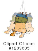 Man Clipart #1209635 by toonaday